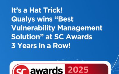 Qualys VMDR Wins at 2025 SC Awards Europe for Best Vulnerability Management Solution