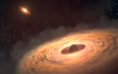 James Webb spots a cosmic moon factory 625 light-years away